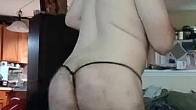 Big Ass Thong Crossdresser Faggot