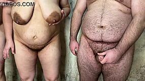 Husband Watches Stranger Bareback Creampie His BBW Wife's Hairy Pussy Multiple Times in Cuckold Humiliation