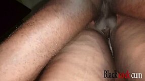 having my black ebony chubby girl bent over for big cock