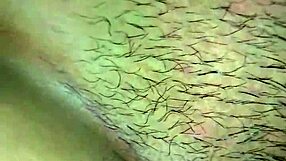hot pussy cum out while shaving hairy asian beaver