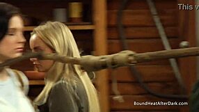 big ass lesbian slave touched and fingered by dom mistress