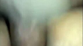 Black bbw pussy stretched wide in closeup penetration