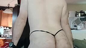 Big Ass Thong Crossdresser Faggot