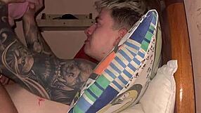 Real stepbrother homemade orgasm video!