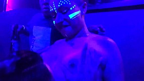 Hotwife swings solo with single then cuckold hubby at club