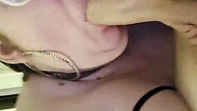 cock gobbling slut gives hardcore oral nonstop