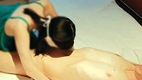 wife drains cock in lingerie 😋