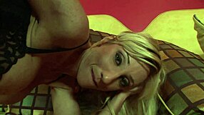 Regan Anthony Deepthroats Stud Then Takes His Cock In Tight Ass
