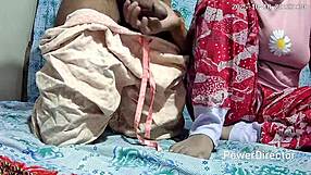 Indian dasi bahabi and dewar have intense sex with big cock