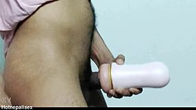Extreme jerking with fleshlight