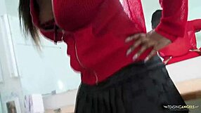 Big booty Lexi joins slutty friend for hardcore interracial group sex