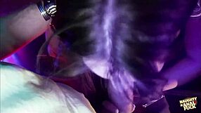 instead of arresting the strip club employees the policewoman has an anal threesome with them