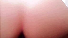 My stepsister recorded herself riding thick cock until she orgasms