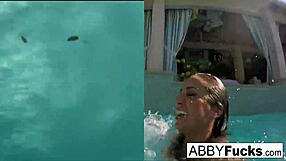behind the scenes underwater fun with abigail mac & romi
