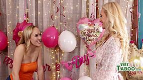 Pussy Play On Step Mothers Day Threesome
