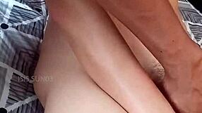 I fuck my cuckold boyfriends best friend and he leaves my mouth full of cum