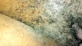 Hairy pussy gets ripped and wet