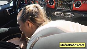 chloe rose charles dera naughty girlfriend sucking her boyfriends dick while hes driving