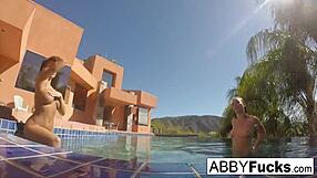 behind the scenes underwater fun with abigail mac & romi