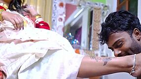 Rich indian bhabhi gives servant deepthroat and creampie