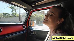 chloe rose charles dera naughty girlfriend sucking her boyfriends dick while hes driving