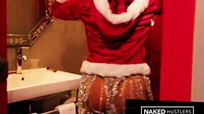 big booty christmas sex with brown big booty jayla foxx