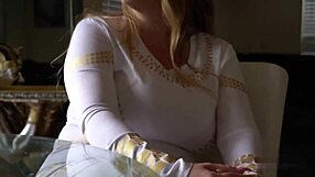cock starved wife fucks door to door salesman with big tits