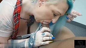 Boardroom banging on the desk with huge cock