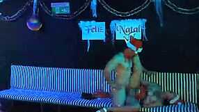 Athletic Milf Enjoys Big Cock On Christmas