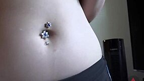 swimsuit big ass and belly button spray fetish