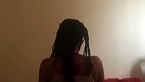 Amateur ebony princess rides that big dick hard