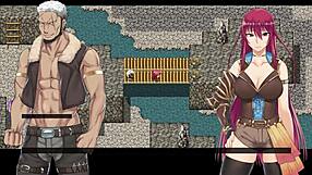 Makina Modder H-Scene 02 - Fallen Makina Is Tied Up And Convinces Bandit Leader Bardo To Allow Her To Become His Woman Through Dogeza The Use Of Her Throat Pussy And A Massive Facial