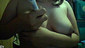 big tit amateur tease on webcam