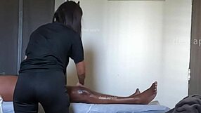 vietnam girl massaging customer with care