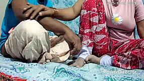 Indian dasi bahabi and dewar have intense sex with big cock