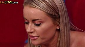 cfnm group handjob by dominant amateur babes