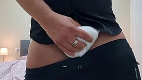 Asmr Male Strokes Hard Cock With Intense Moans