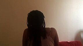 Amateur ebony princess rides that big dick hard