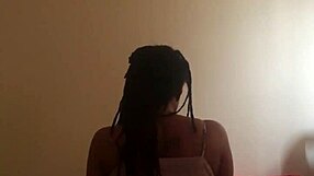 Amateur ebony princess rides that big dick hard