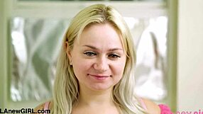 Stunning Teen 18+ Blonde Model Had A Sensual Bath!