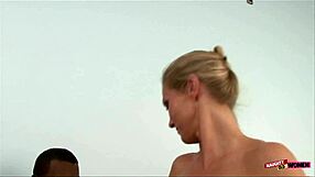 Two gorgeous girls deepthroat girthy black schlong