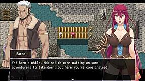 Makina Modder H-Scene 02 - Fallen Makina Is Tied Up And Convinces Bandit Leader Bardo To Allow Her To Become His Woman Through Dogeza The Use Of Her Throat Pussy And A Massive Facial