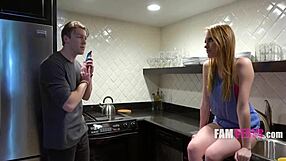 Stepsis simps over her older college stud stepbro - melody marks tyler ford