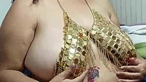 Bbw wife cheats with monster cock on belly