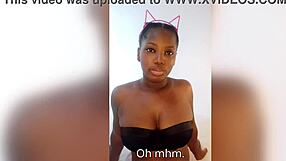 You just got lucky hottest ebony girl did a dirty talking naughty nasty cei