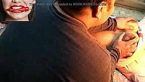 indian doctor examines wife during hotel visit
