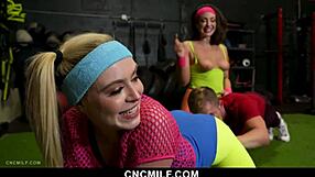 Krissy Knight Mandy Waters Freeuse Gym Bodies