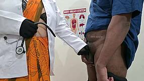 handjob by sexy doctor in bangladesh leaves patient satisfied