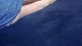 Hot Milf Teases With Her Legs Very Nice