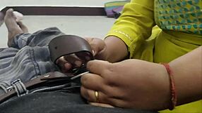 Indian wife fuck after face mask use